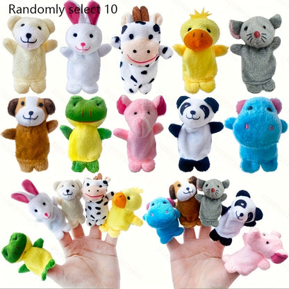 The LittleWigglers™ 10-Piece Story-Time Puppets