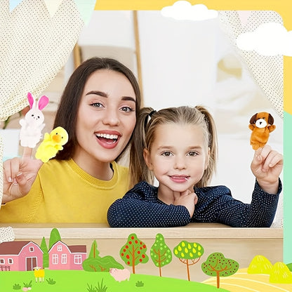 The LittleWigglers™ 10-Piece Story-Time Puppets