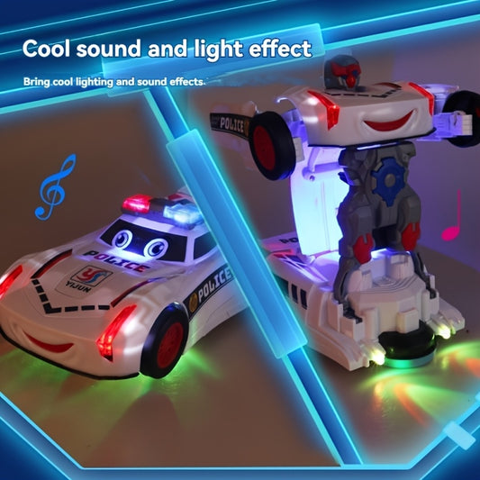 The 2-in-1 Auto-Transforming Robo-Patrol Car