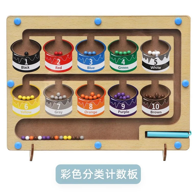 NeuroMaze Montessori™ – Magnetic Puzzle for Early Brain Development