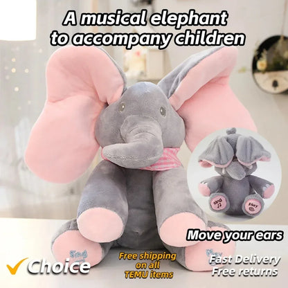 MelodyTrunk Buddy – Interactive Singing Elephant Toy