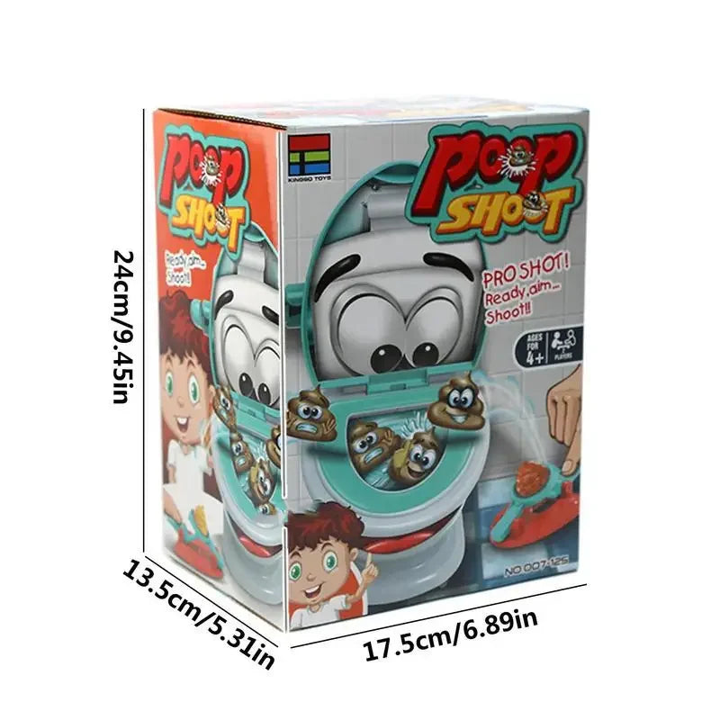 Toilet Catapult Toy – Hilarious Parent-Child Tabletop Game