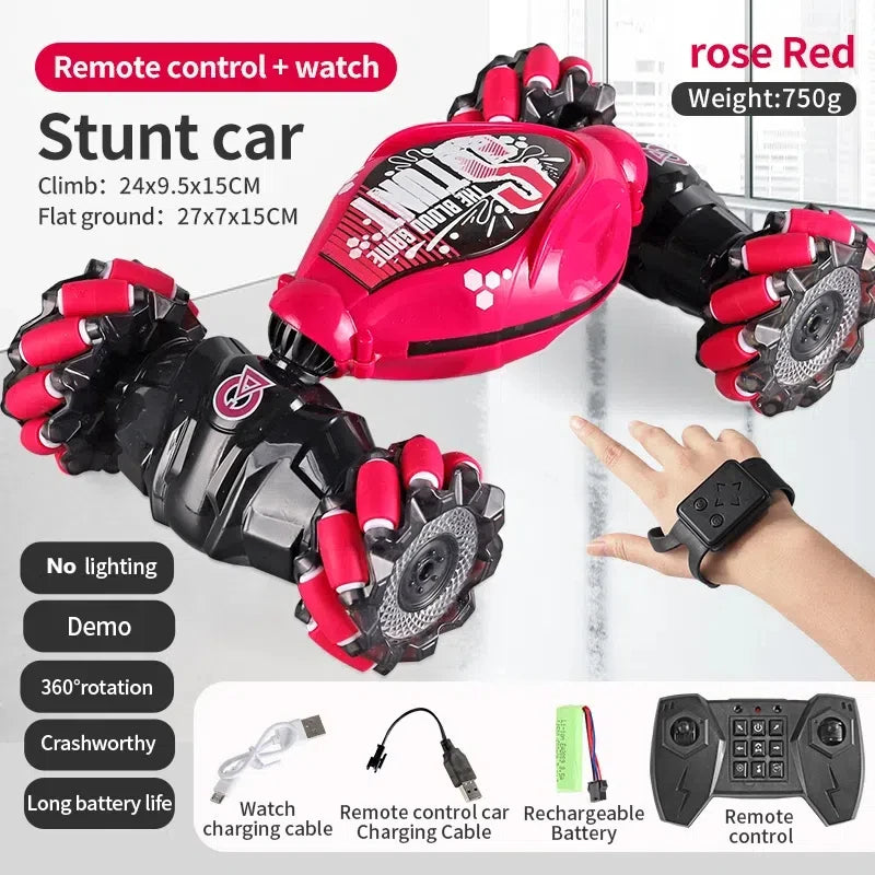 TurboMorph™ – Gesture-Controlled RC Stunt Car