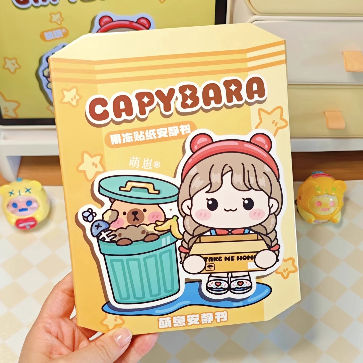 The Mega 2-in-1: Capybara Cute Sticker Notebooks (Hot Spring Diary + Corner Adventure)