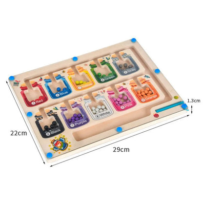 NeuroMaze Montessori™ – Magnetic Puzzle for Early Brain Development