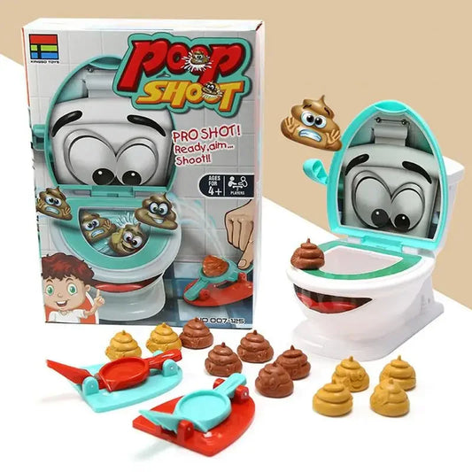 Toilet Catapult Toy – Hilarious Parent-Child Tabletop Game