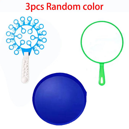 Family Bubble Blowing Tools – Outdoor Play Set for Children