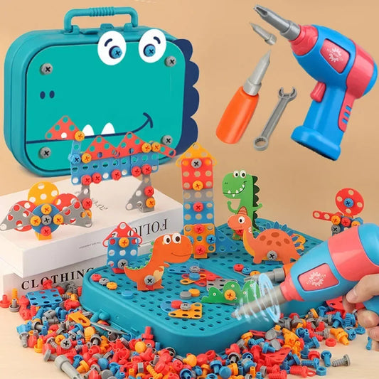 Screw-A-Saurus™ – Electric Drill Dino Puzzle