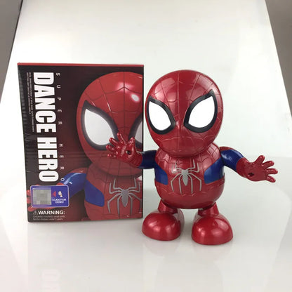 🦸‍♂️ HeroBeats™ – Dancing Light-Up Superhero Robot Toy