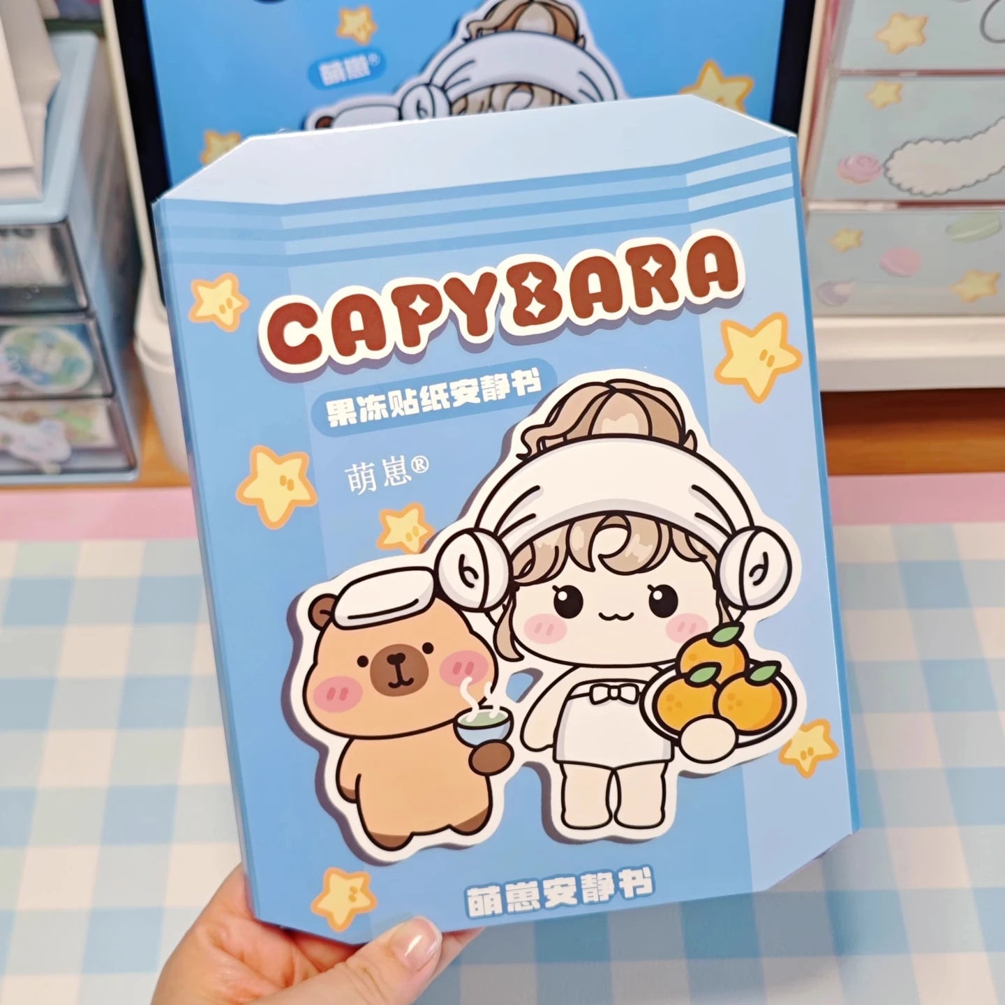 The Mega 2-in-1: Capybara Cute Sticker Notebooks (Hot Spring Diary + Corner Adventure)