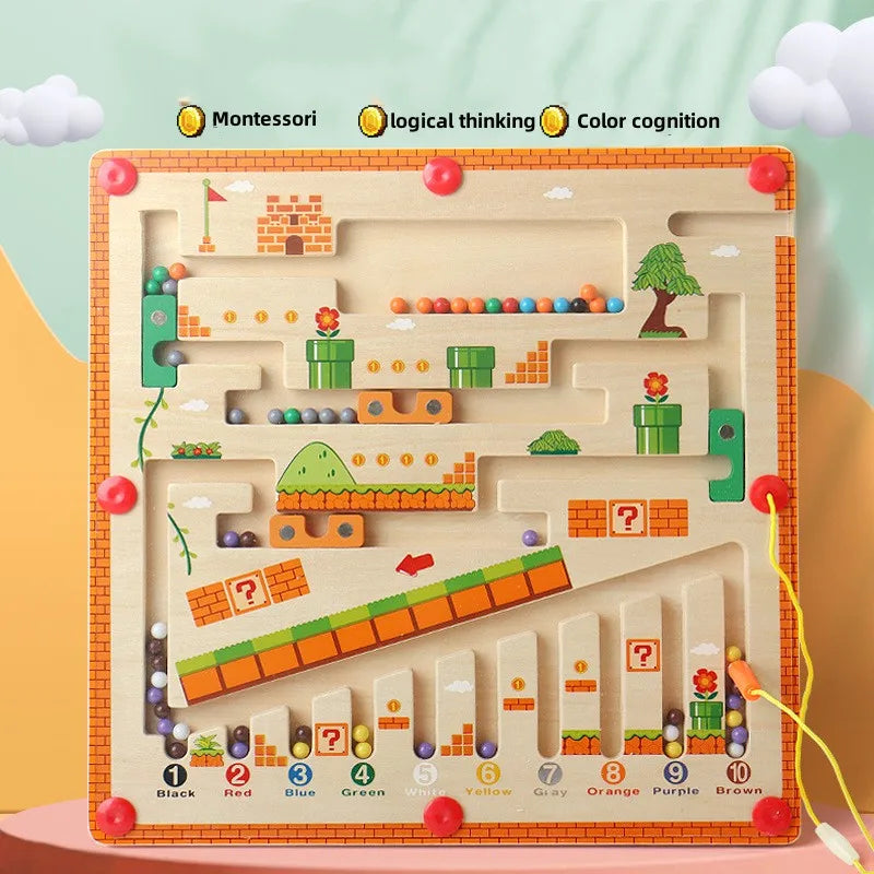 NeuroMaze Montessori™ – Magnetic Puzzle for Early Brain Development