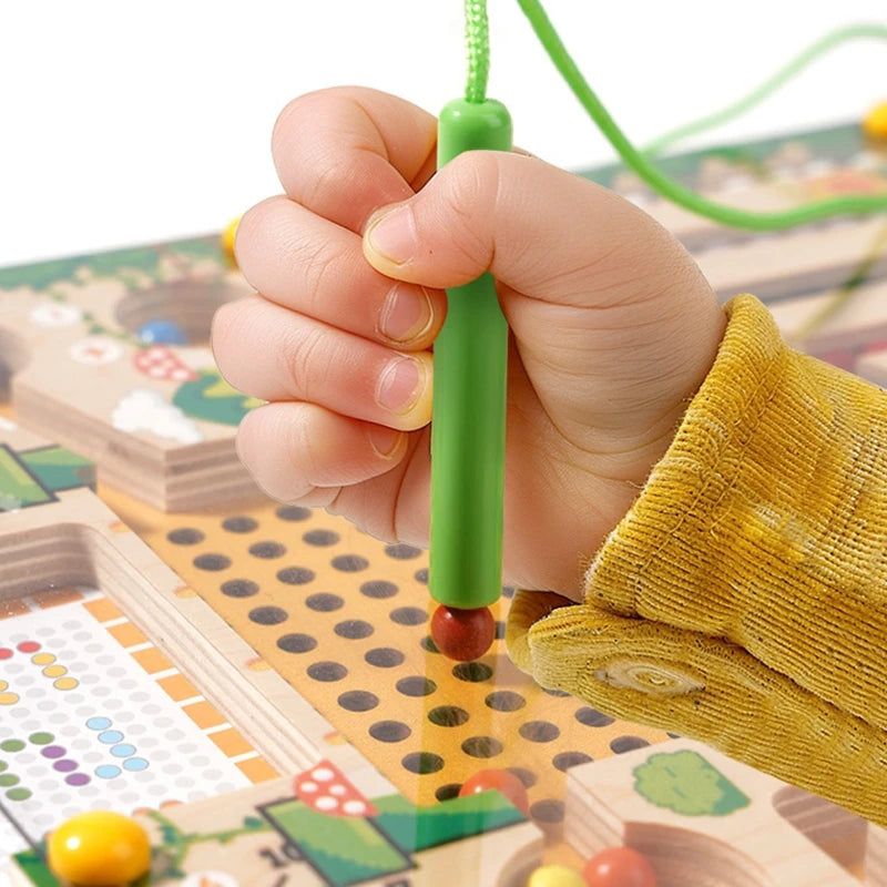 NeuroMaze Montessori™ – Magnetic Puzzle for Early Brain Development