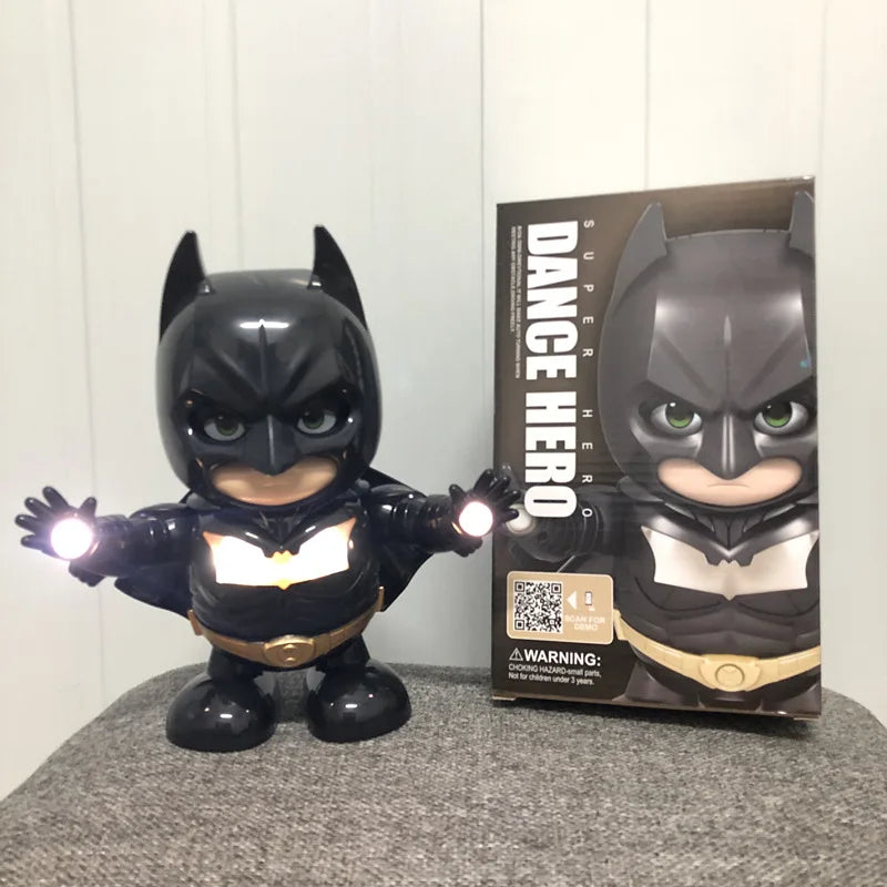 🦸‍♂️ HeroBeats™ – Dancing Light-Up Superhero Robot Toy