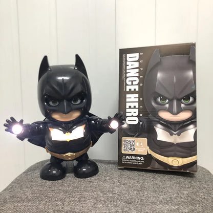 🦸‍♂️ HeroBeats™ – Dancing Light-Up Superhero Robot Toy