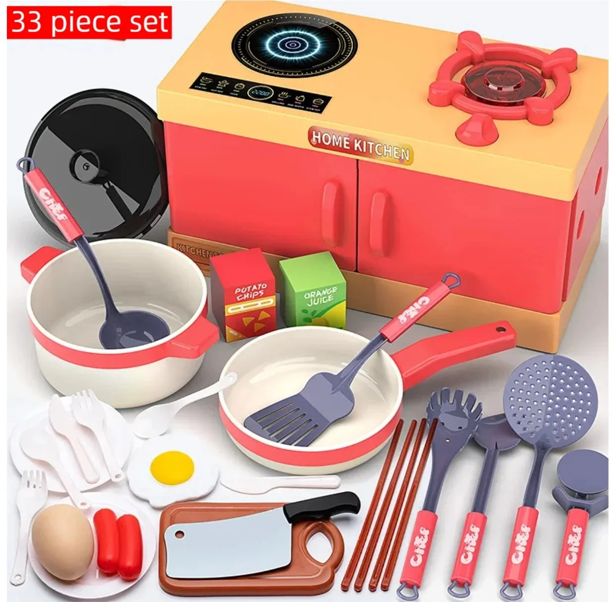 The Little Sprouts Play & Learn Kitchen 70 pc