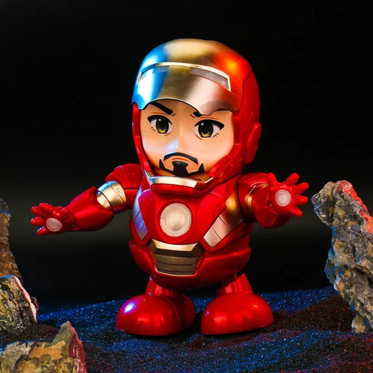 🦸‍♂️ HeroBeats™ – Dancing Light-Up Superhero Robot Toy
