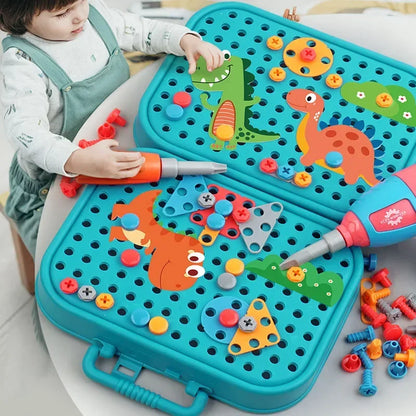 Screw-A-Saurus™ – Electric Drill Dino Puzzle