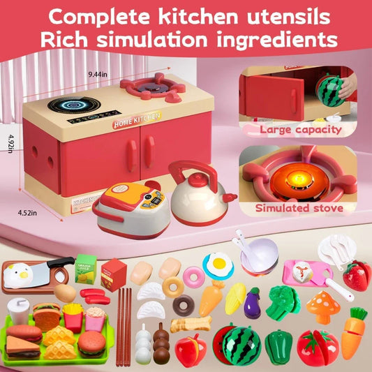 The Little Sprouts Play & Learn Kitchen 70 pc