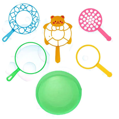 Family Bubble Blowing Tools – Outdoor Play Set for Children