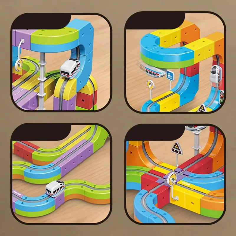 Magic Rail Cube Electromagnetic 55 pieces