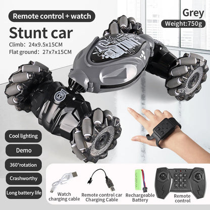 TurboMorph™ – Gesture-Controlled RC Stunt Car