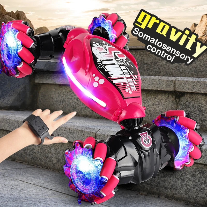 TurboMorph™ – Gesture-Controlled RC Stunt Car