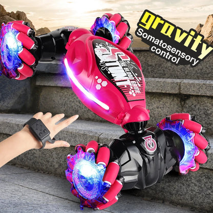 TurboMorph™ – Gesture-Controlled RC Stunt Car