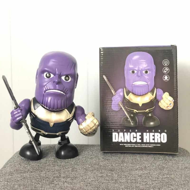 🦸‍♂️ HeroBeats™ – Dancing Light-Up Superhero Robot Toy