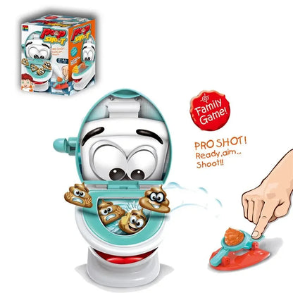 Toilet Catapult Toy – Hilarious Parent-Child Tabletop Game