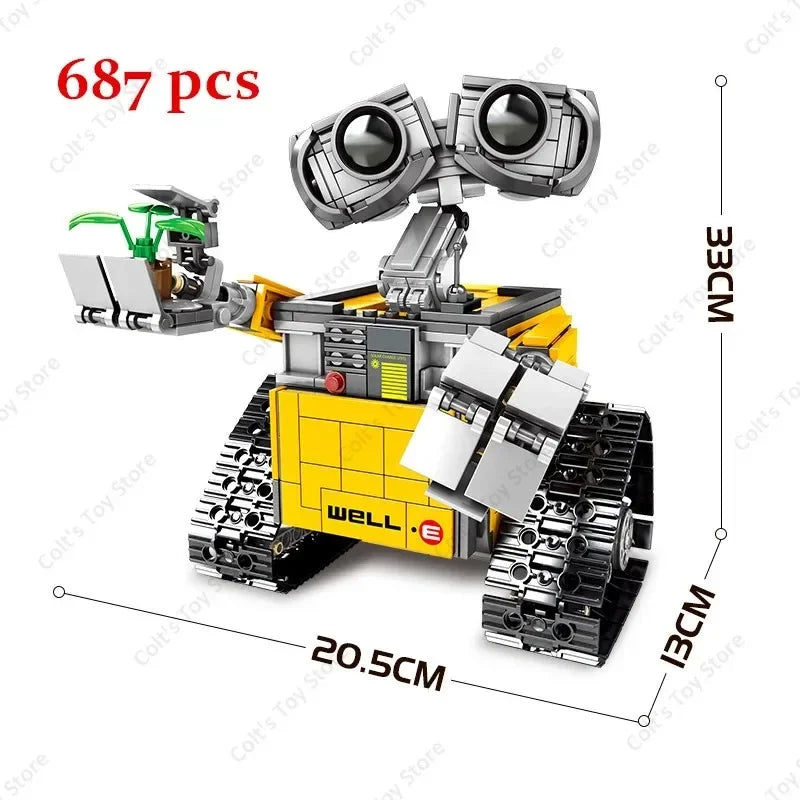 TechBrick Wall-E™ – Collector’s Building Block Set