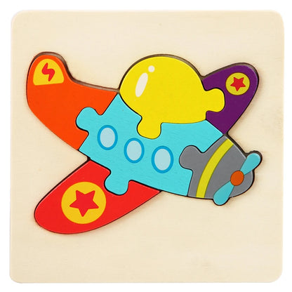 Montessori Wooden Puzzle Set – Early Stimulation & Learning Toy