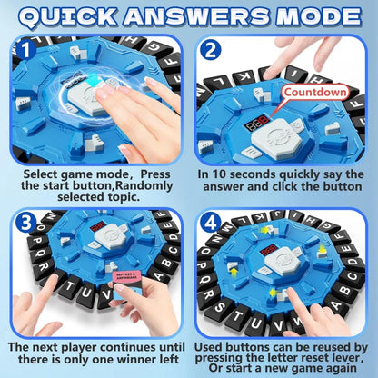 🔠 Crazy Alphabet Board Game