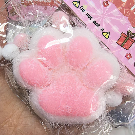 Squeezeable Cat Paw Relaxation Toy – Perfect Stress Relief Gift