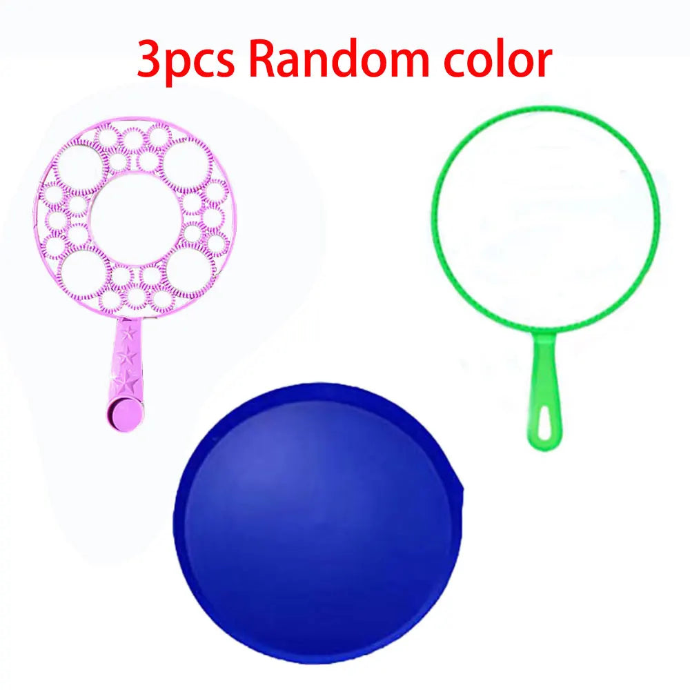 Family Bubble Blowing Tools – Outdoor Play Set for Children