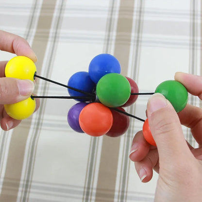 Colourful Bead Fidget Ball – Stress Relief & Fine Motor Skills