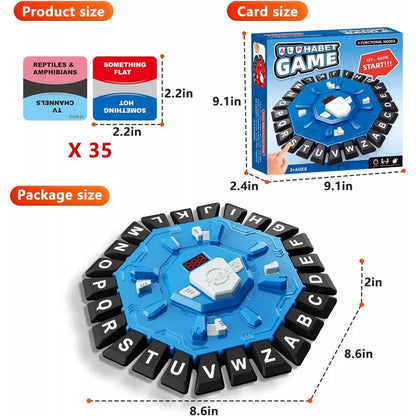 🔠 Crazy Alphabet Board Game