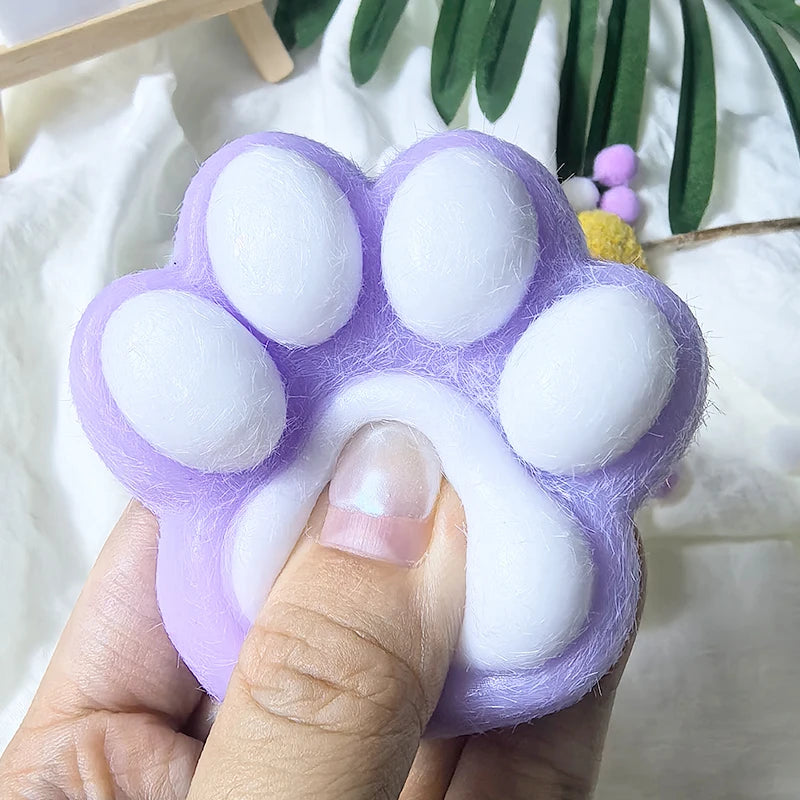 Squeezeable Cat Paw Relaxation Toy – Perfect Stress Relief Gift