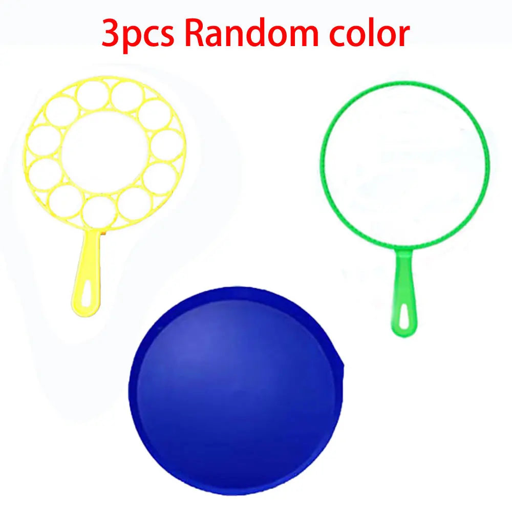 Family Bubble Blowing Tools – Outdoor Play Set for Children