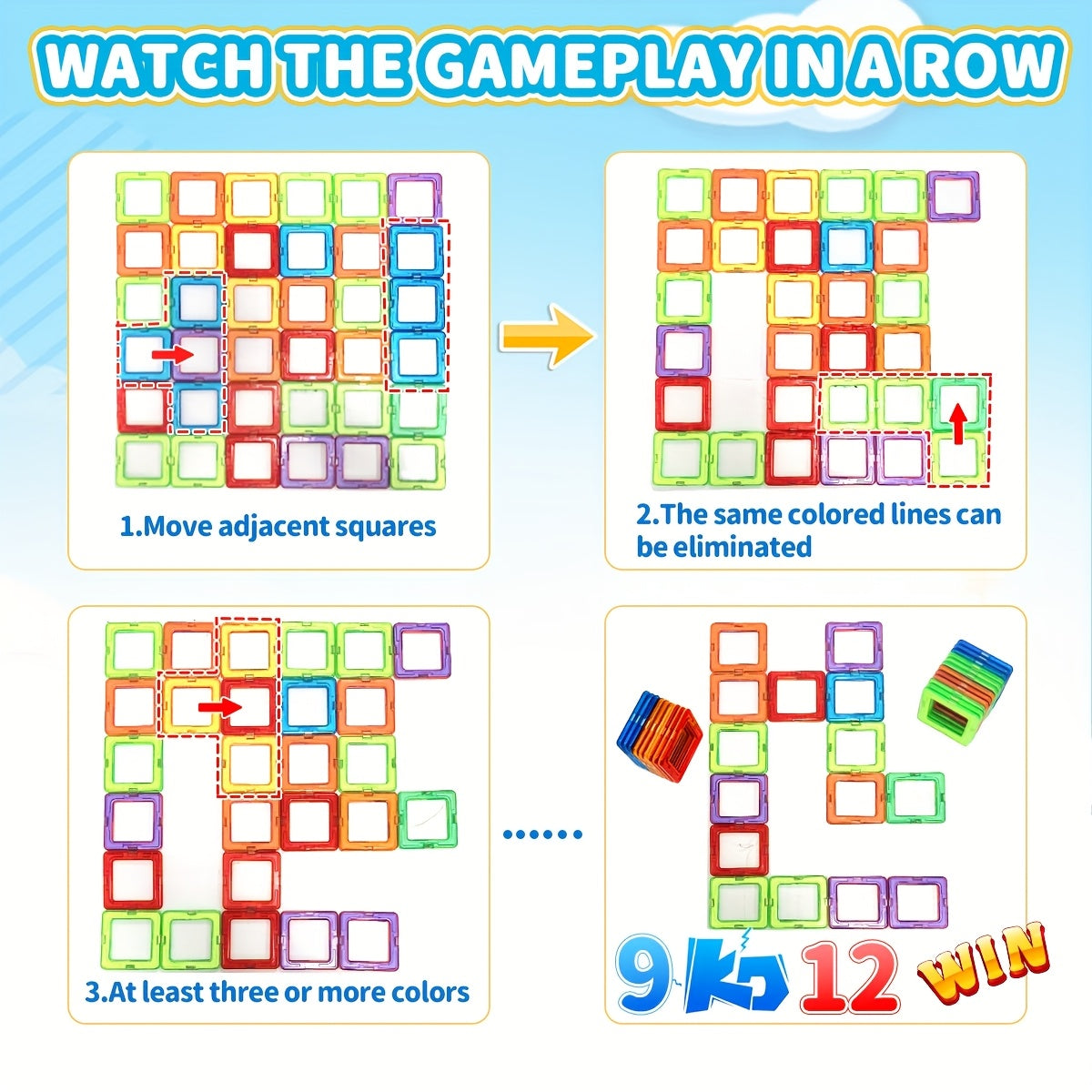 The COOLNURO™ Magnetic Snap & Build Set