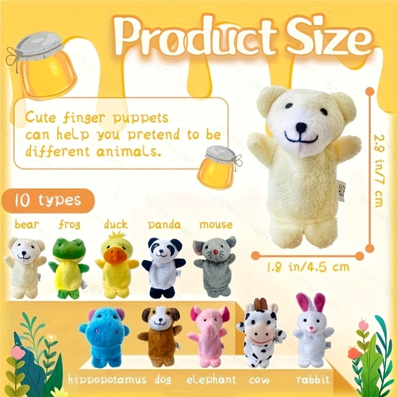 The LittleWigglers™ 10-Piece Story-Time Puppets