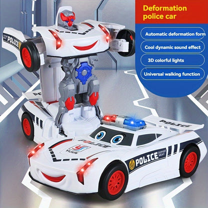 The 2-in-1 Auto-Transforming Robo-Patrol Car
