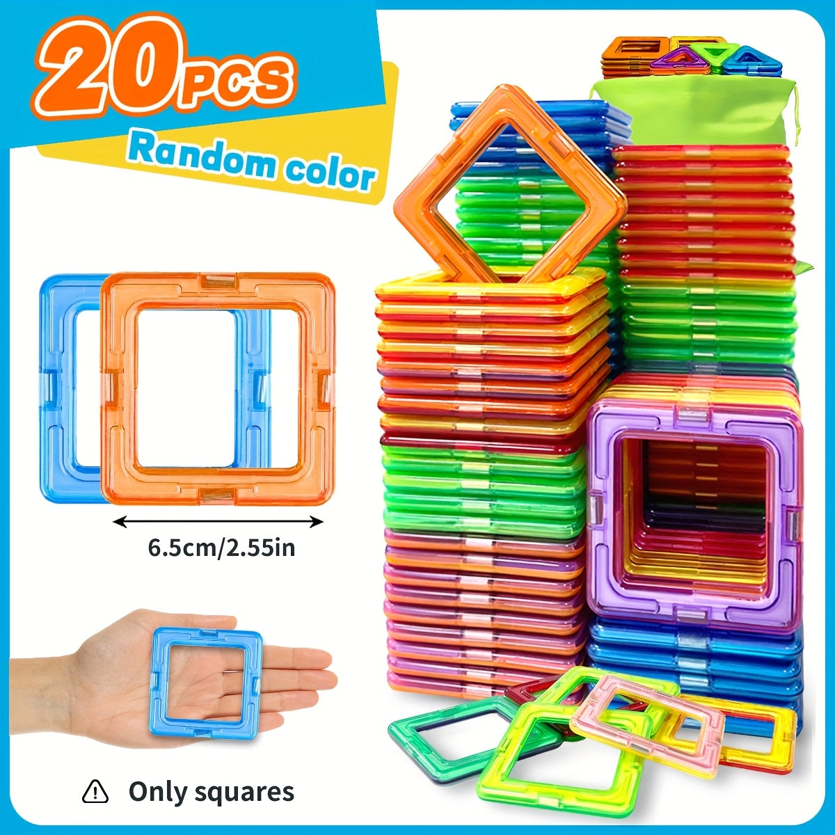 The COOLNURO™ Magnetic Snap & Build Set