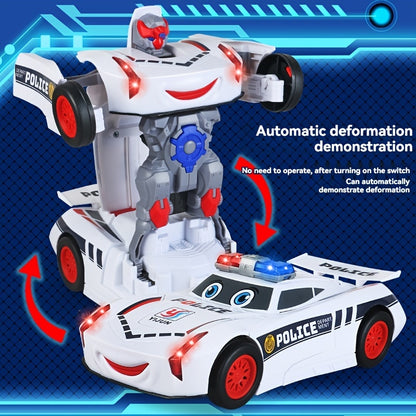 The 2-in-1 Auto-Transforming Robo-Patrol Car